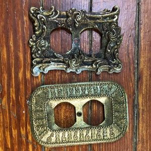 Antique socket covers